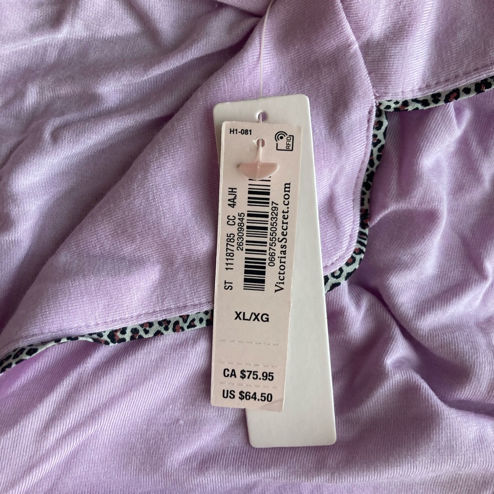Victoria Secret Model Pajama Set Size XL